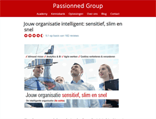 Tablet Screenshot of passionned.nl